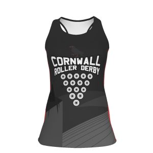 Team Version - Black - Curved Racerback